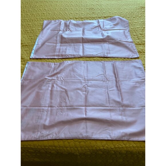 QSH Shabby Floral Bee-Themed Pillowcase Cover Set Of 2 - Picture 7 of 9